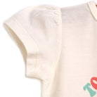 HelloBaby Basic Baby Girl Tshirt - Ecru - ebebek - Black Friday