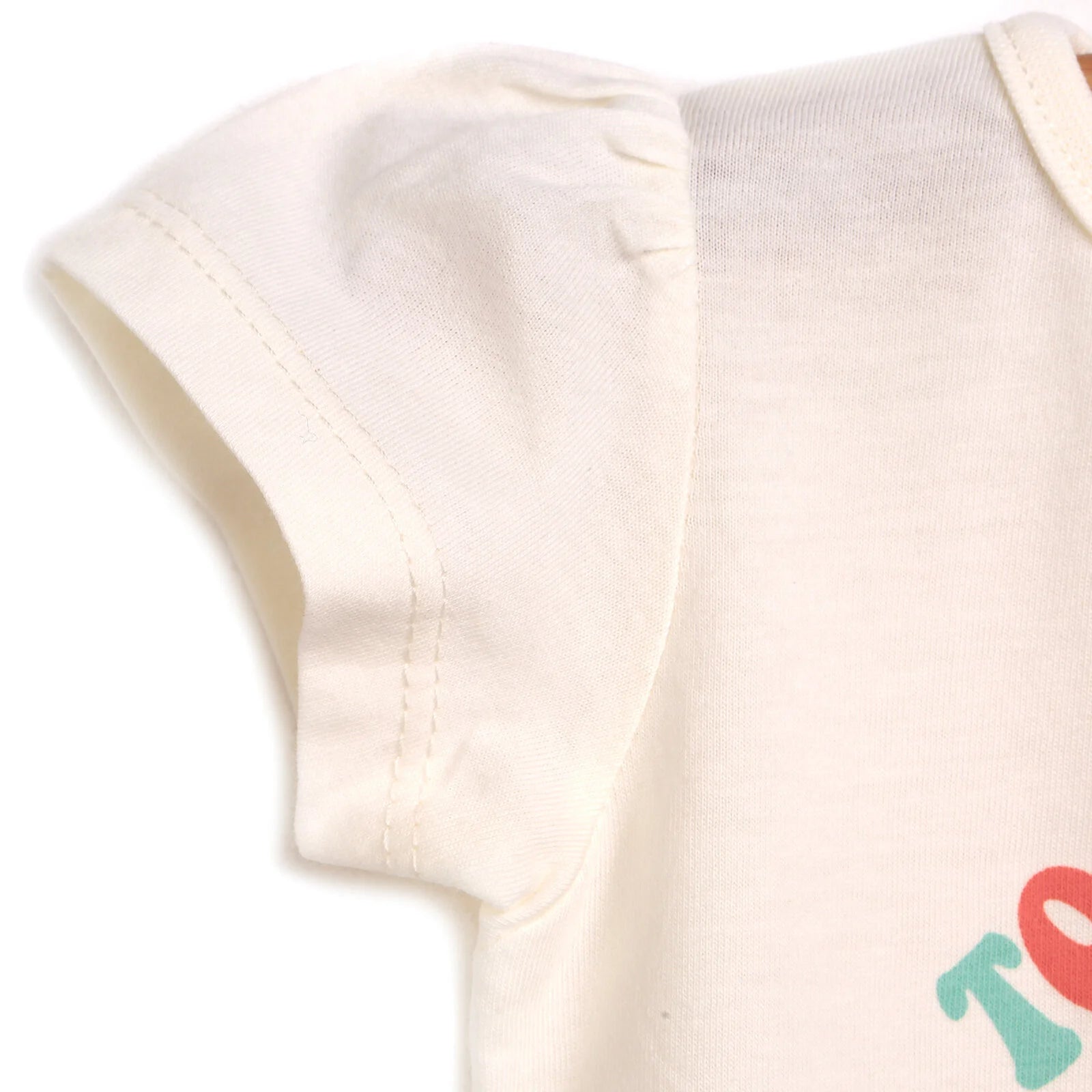 HelloBaby Basic Baby Girl Tshirt - Ecru - ebebek - Black Friday