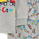 HelloBaby Basic Baby Boy Pyjamas - Grey Melange - ebebek - Black Friday