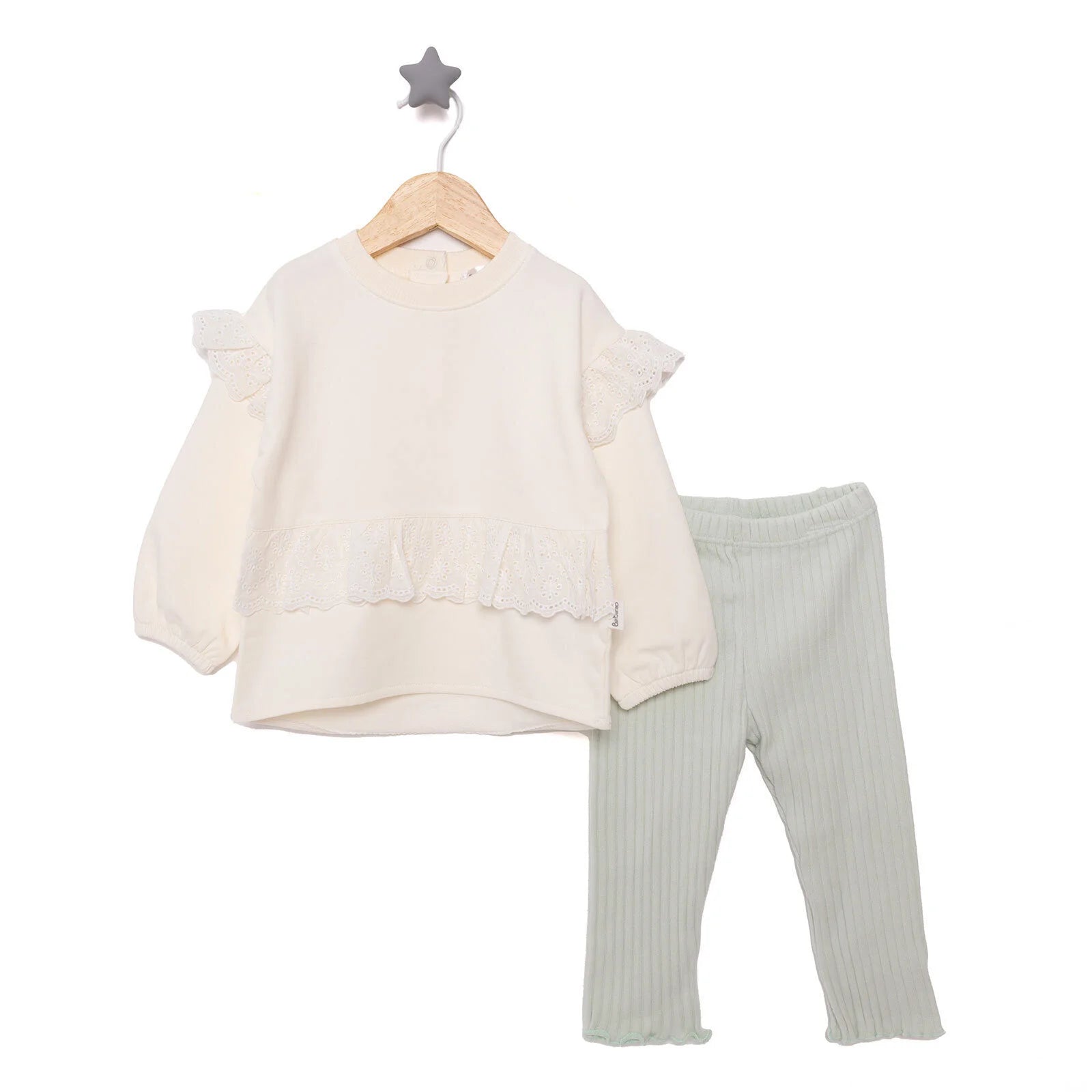 Bebetto Little Lady Girl Sweatshirt - Leggings - Multicolour - ebebek - Black Friday