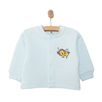 HelloBaby Boy Quilted Cardigan - Blue - ebebek - Black Friday
