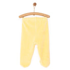 HelloBaby Girl Velvet Footed Bottom - Yellow - ebebek - Black Friday