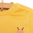 HelloBaby Basic Boy Fox Printed Jogging - Mustard - ebebek - Black Friday