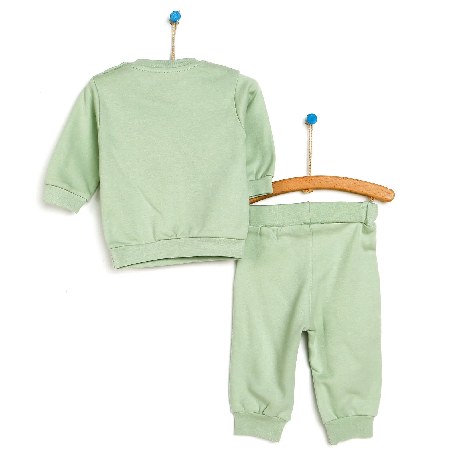 HelloBaby Basic Baby Boy Tracksuit - Green - ebebek - Black Friday
