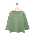 HelloBaby Basic Interlock Long Sleeve T-shirt - Green - ebebek - Black Friday