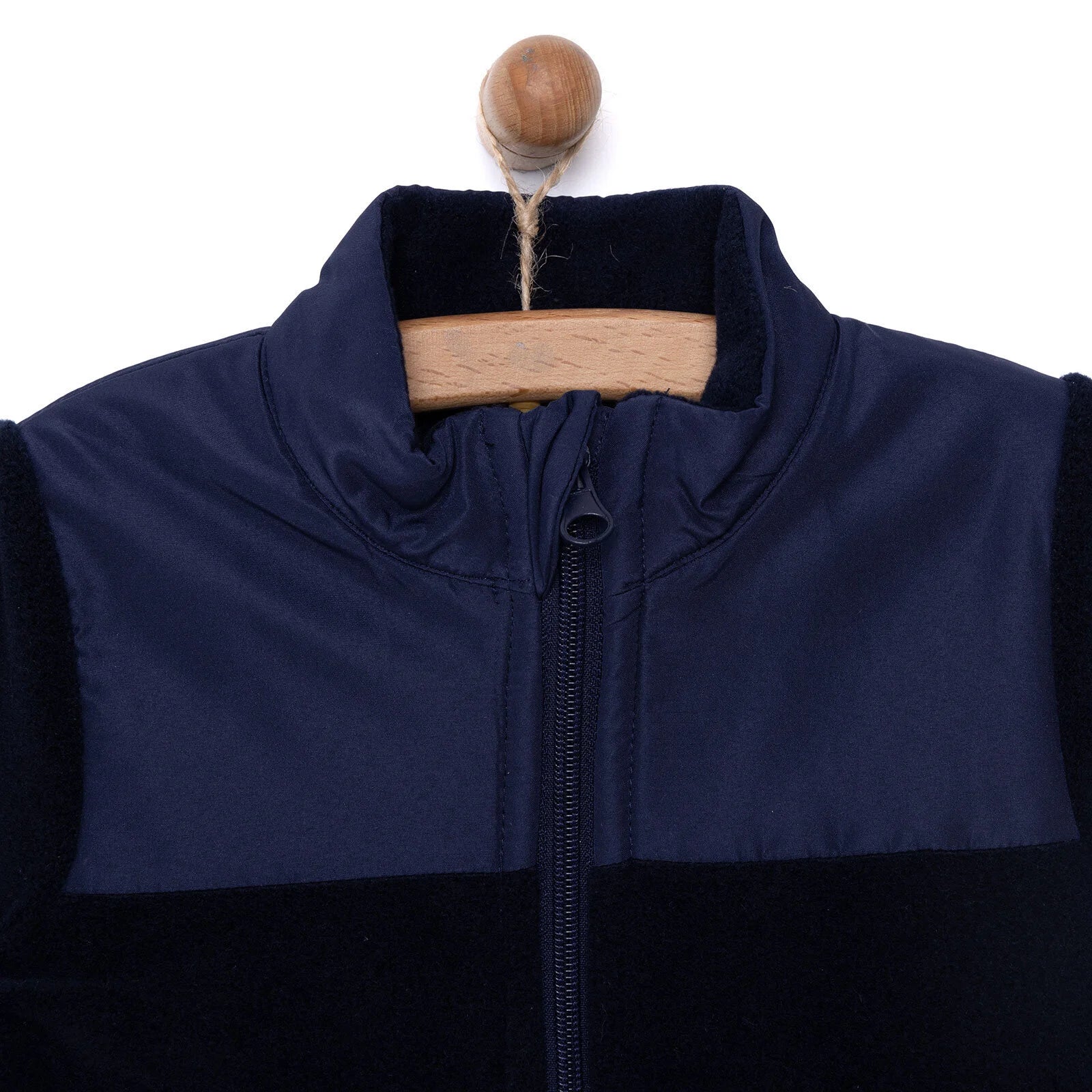 Verscon Basic Boy Fleece Cardigan - Navy Blue - ebebek - Black Friday