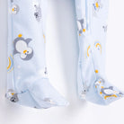 HelloBaby Newborn Baby Boy Footed Jumpsuit - Light Blue - ebebek - Black Friday