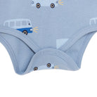 HelloBaby Boy Long Sleeve Bodysuit - Blue - ebebek - Black Friday