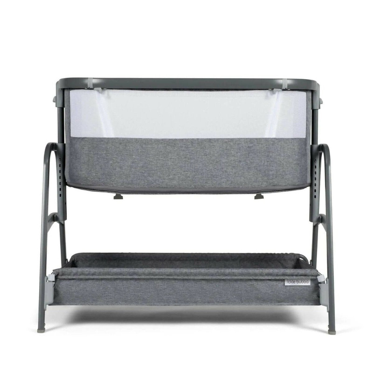 Ickle Bubba Bubba&Me Bedside Crib - Space Grey - ebebek - Black Friday