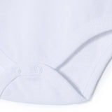 Baby Boy Short - Sleeve Bodysuit Car Print Snap Fastening Polo Collar - Ecru Ecru - ebebek