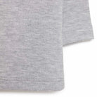 HelloBaby Basic Unisex Long Sleeve T-shirt - White - Grey Melange - ebebek - Black Friday