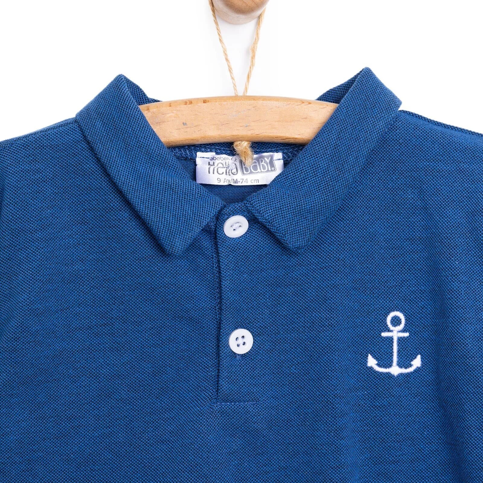 HelloBaby Basic Boy Camisole Long Sleeve T-Shirt - Blue - ebebek - Black Friday