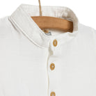 HelloBaby Baby Boy Short Sleeve Shirt Body - White - ebebek - Black Friday