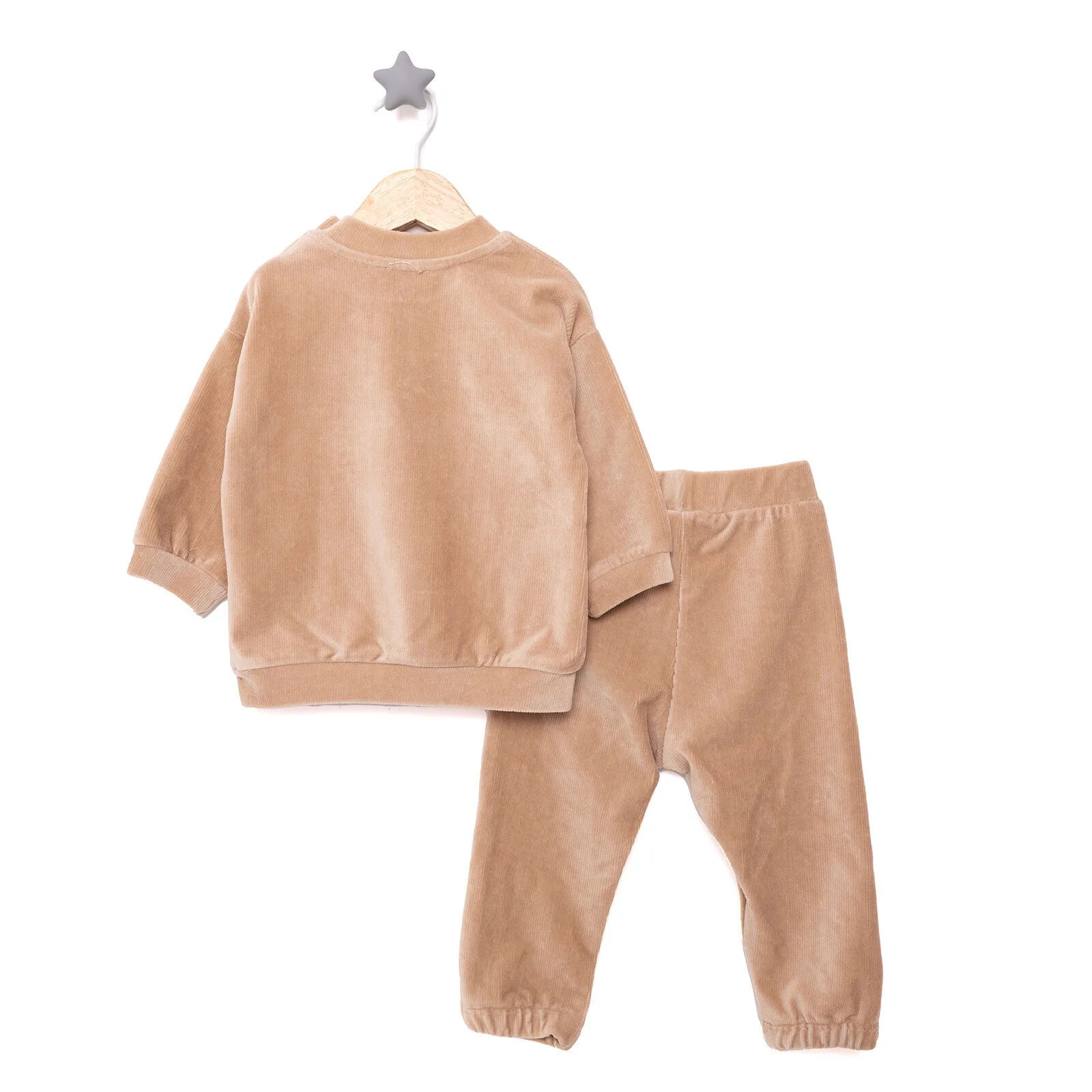 HelloBaby Baby Boy Tracksuit - Brown - ebebek - Black Friday