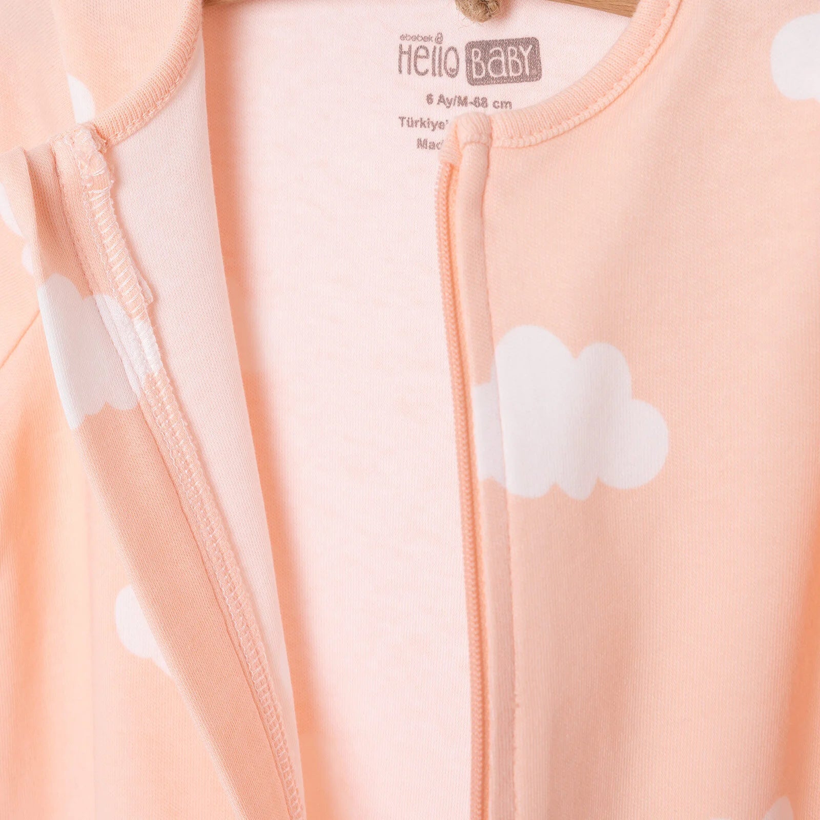 HelloBaby Newborn Baby Girl Footed Jumpsuit - Pink - ebebek - Black Friday