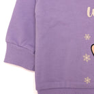 HelloBaby Baby Girl Animal Printed Sweatshirt - Purple - ebebek - Black Friday