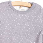 HelloBaby Girl Long Sleeve Bodysuit - Anthracite - ebebek - Black Friday