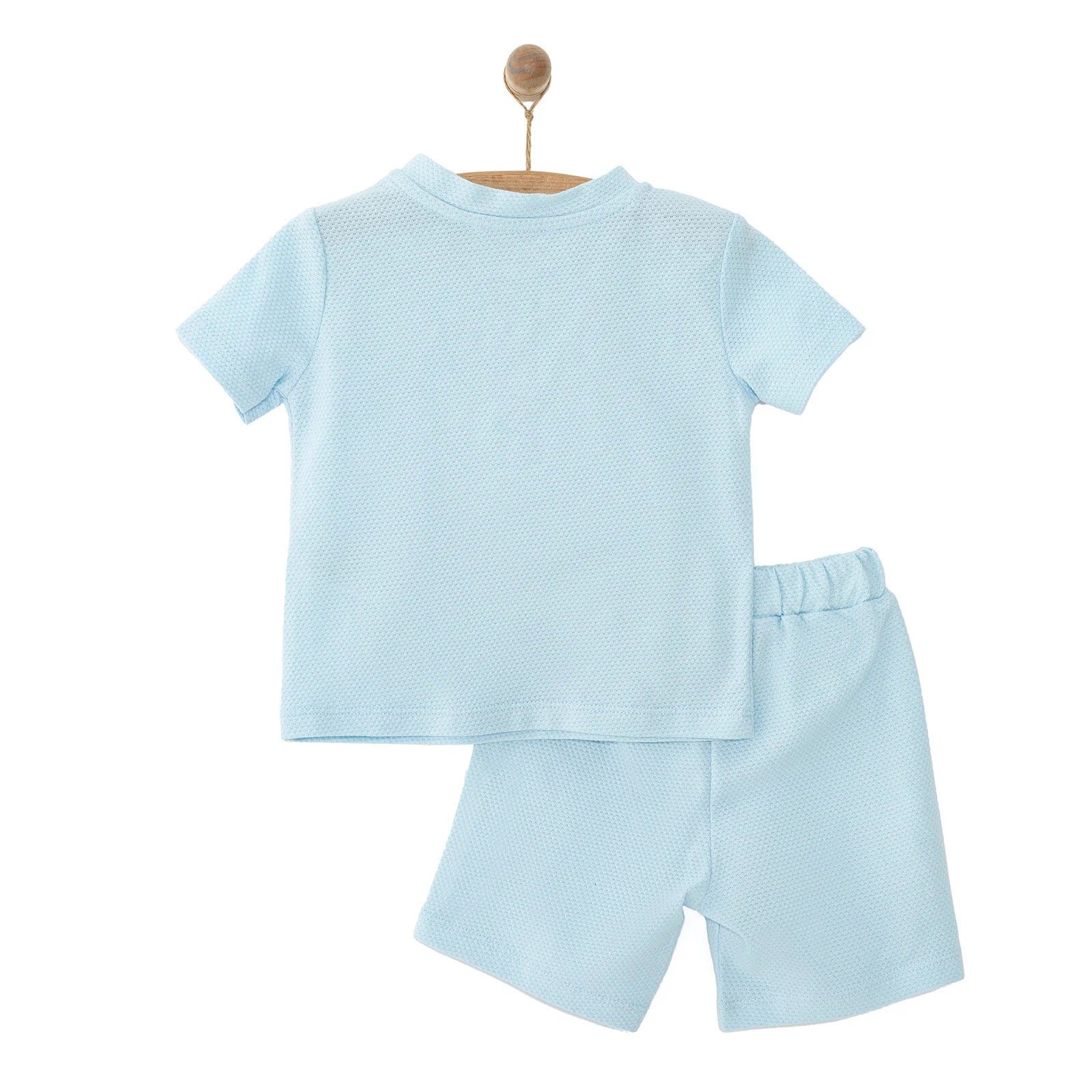 HelloBaby Aqua Dream Boy Tshirt - Short - Light Blue - ebebek - Black Friday