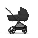 Cybex EOS Lux Silver 2 - in - 1 Pushchair - Moon Black Moon Black - ebebek