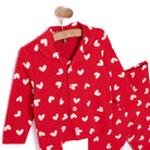 HelloBaby Girl Long Sleeve Pyjamas Set - Red - ebebek - Black Friday
