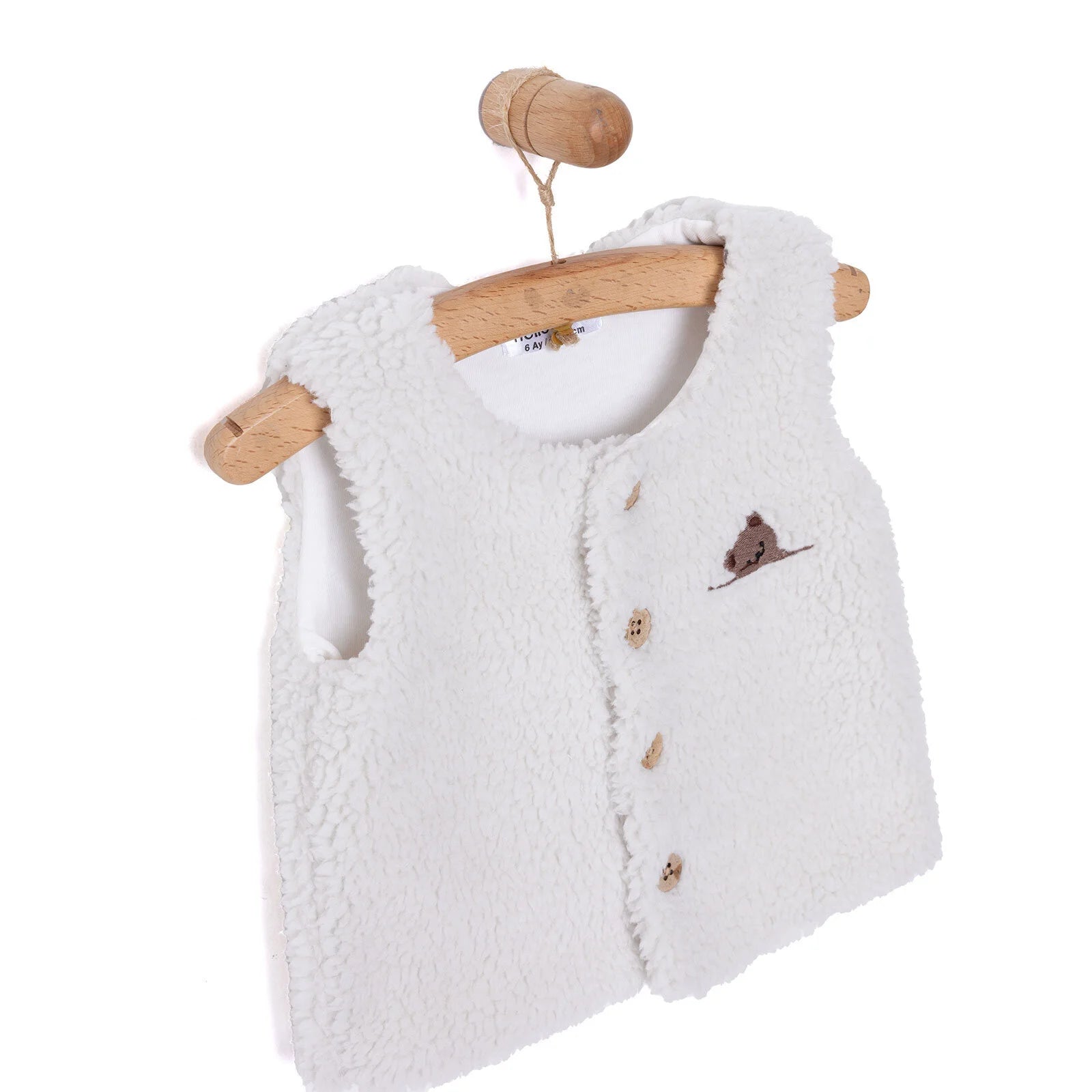 HelloBaby Newborn Girl Welsoft Vest - Light Grey - ebebek - Black Friday