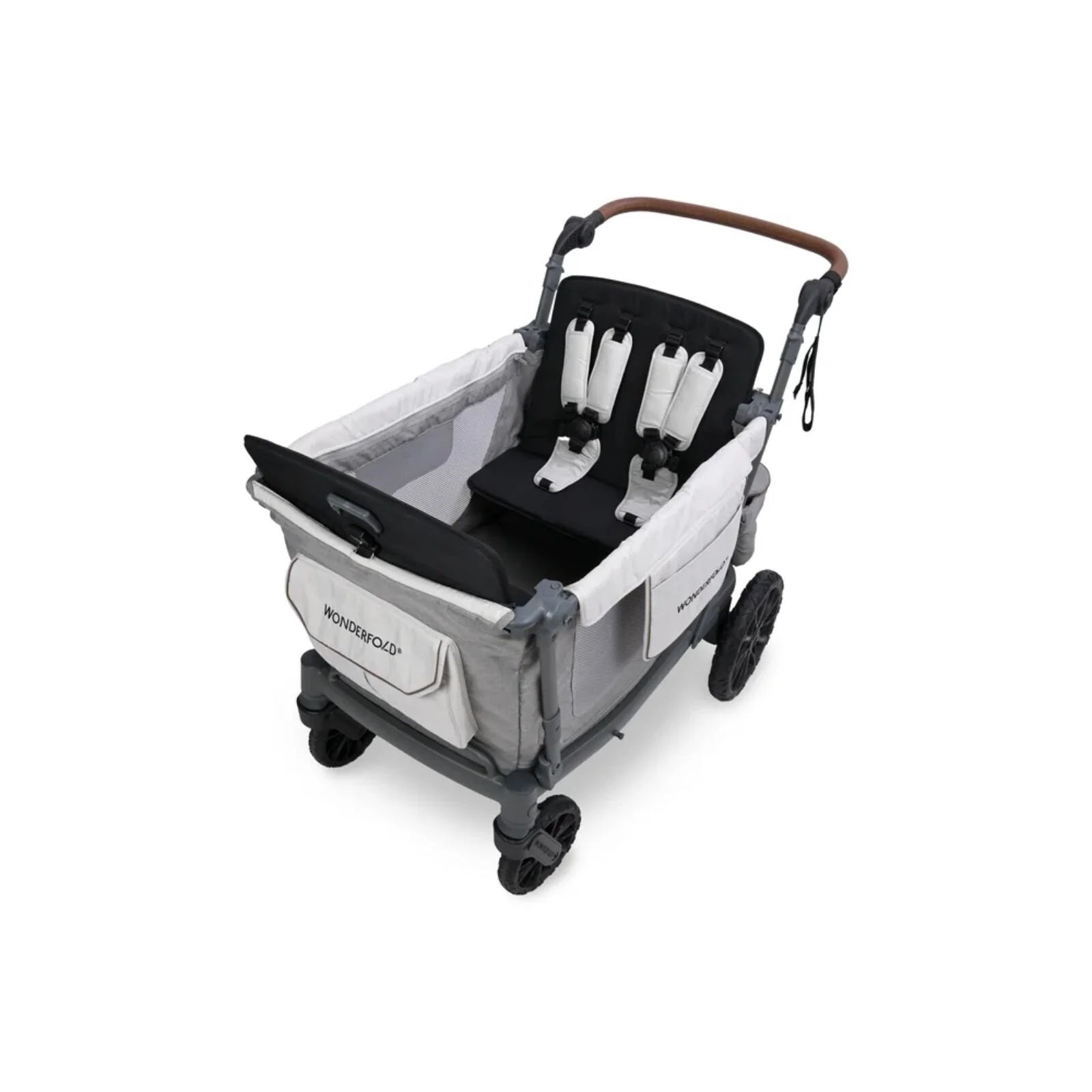 Wonderfold L4 Quad Stroller Wagon - Grey - ebebek - Black Friday