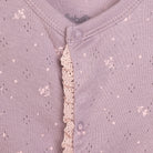 Bebetto Newborn Nature Footed Jumpsuit - Purple - ebebek - Black Friday