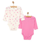 HelloBaby Baby Girl Long Sleeve Bodysuit 2pcs - Pink - ebebek - Black Friday