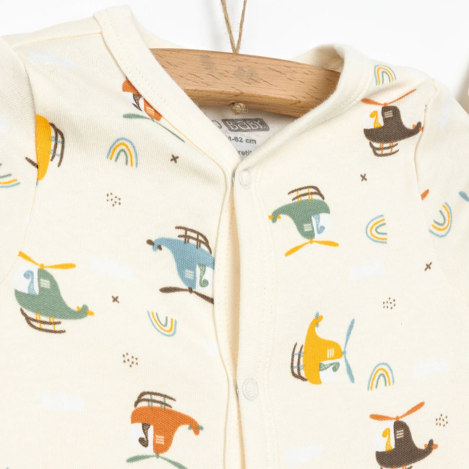 HelloBaby Baby Boy Jumpsuit - Body - Hat - Beige - ebebek - Black Friday