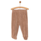 HelloBaby Boy Velvet Footed Bottom - Light Brown - ebebek - Black Friday