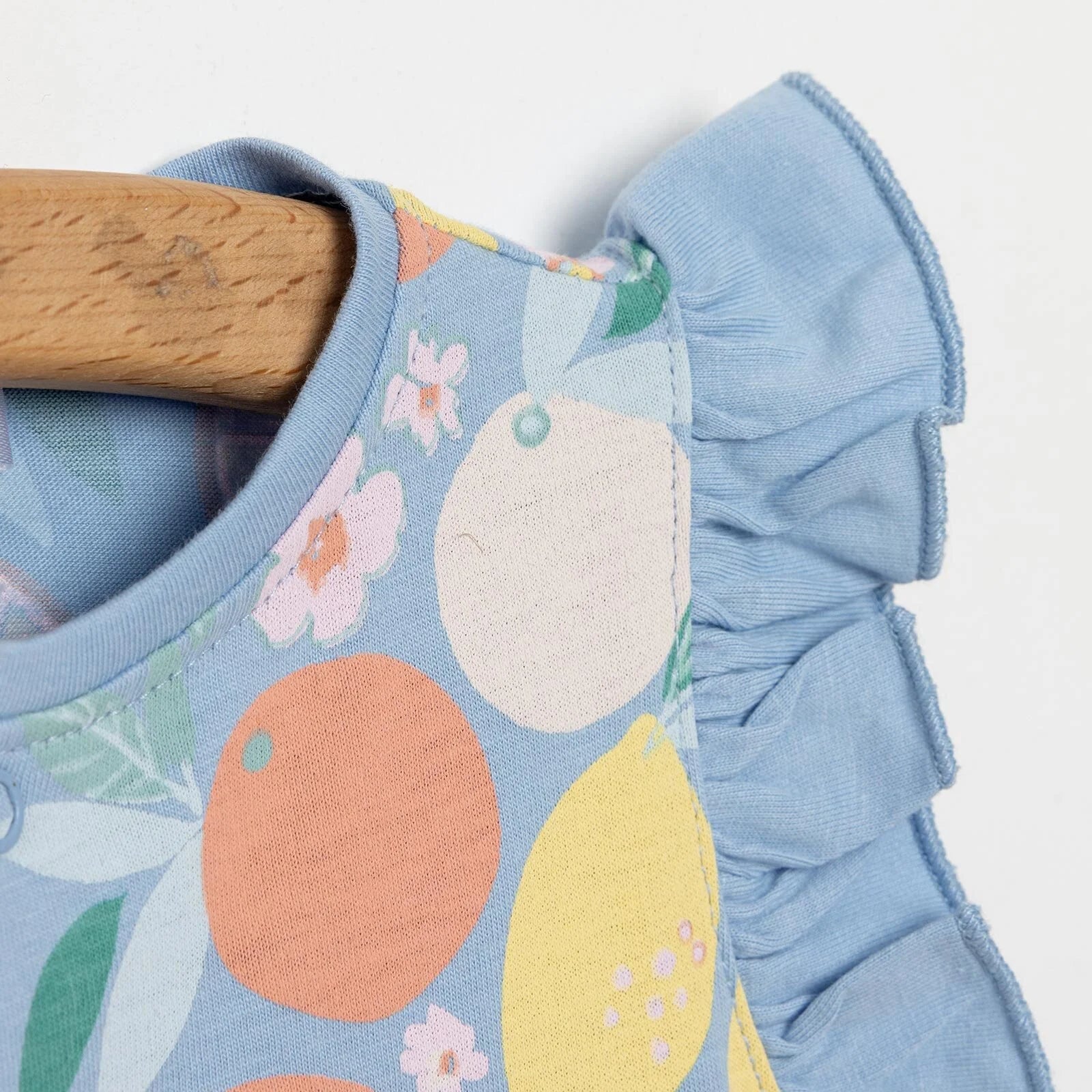 Bebetto Newborn Aloha Short Overalls - Light Blue - ebebek - Black Friday