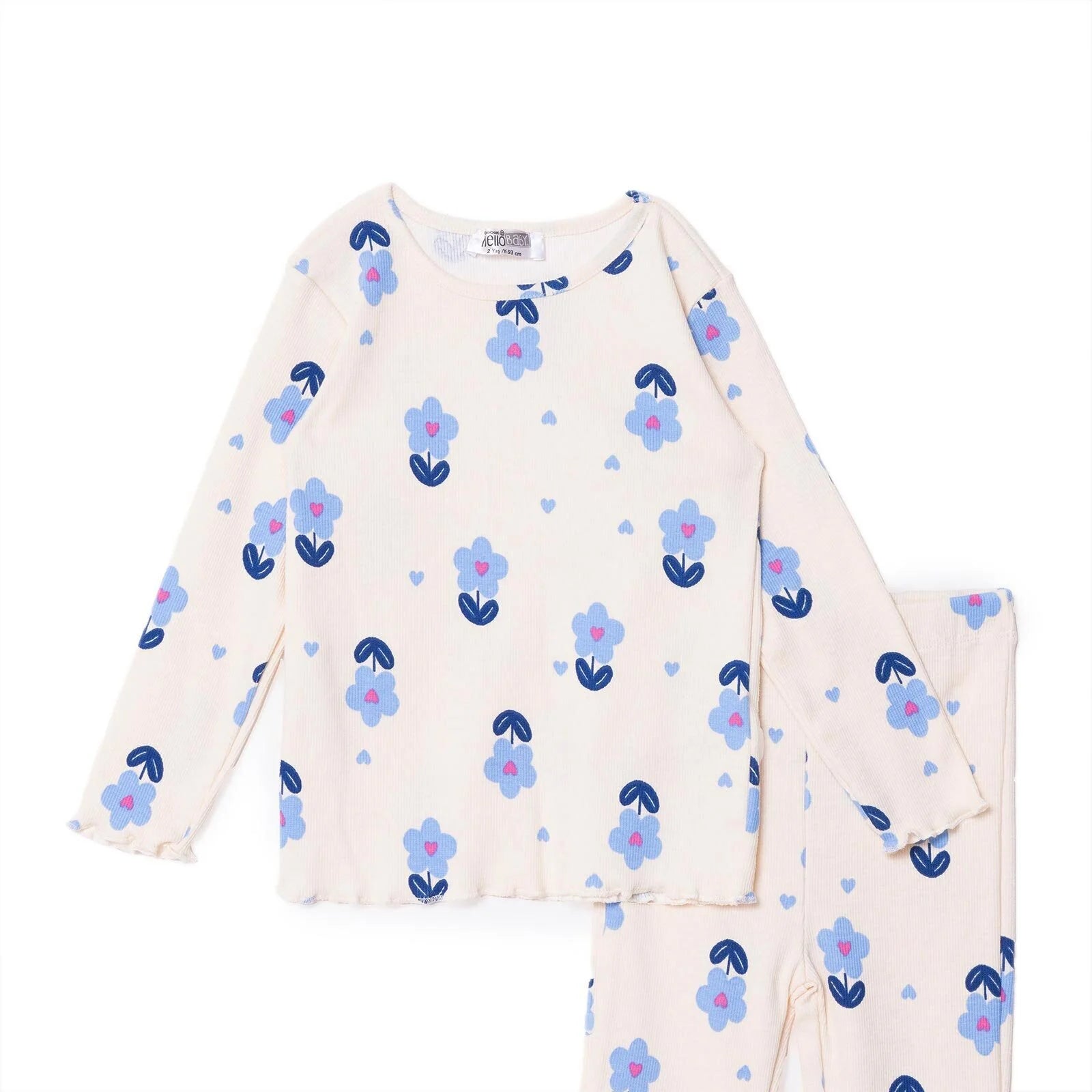 HelloBaby Jogging Set - Ecru Printed - ebebek - Black Friday