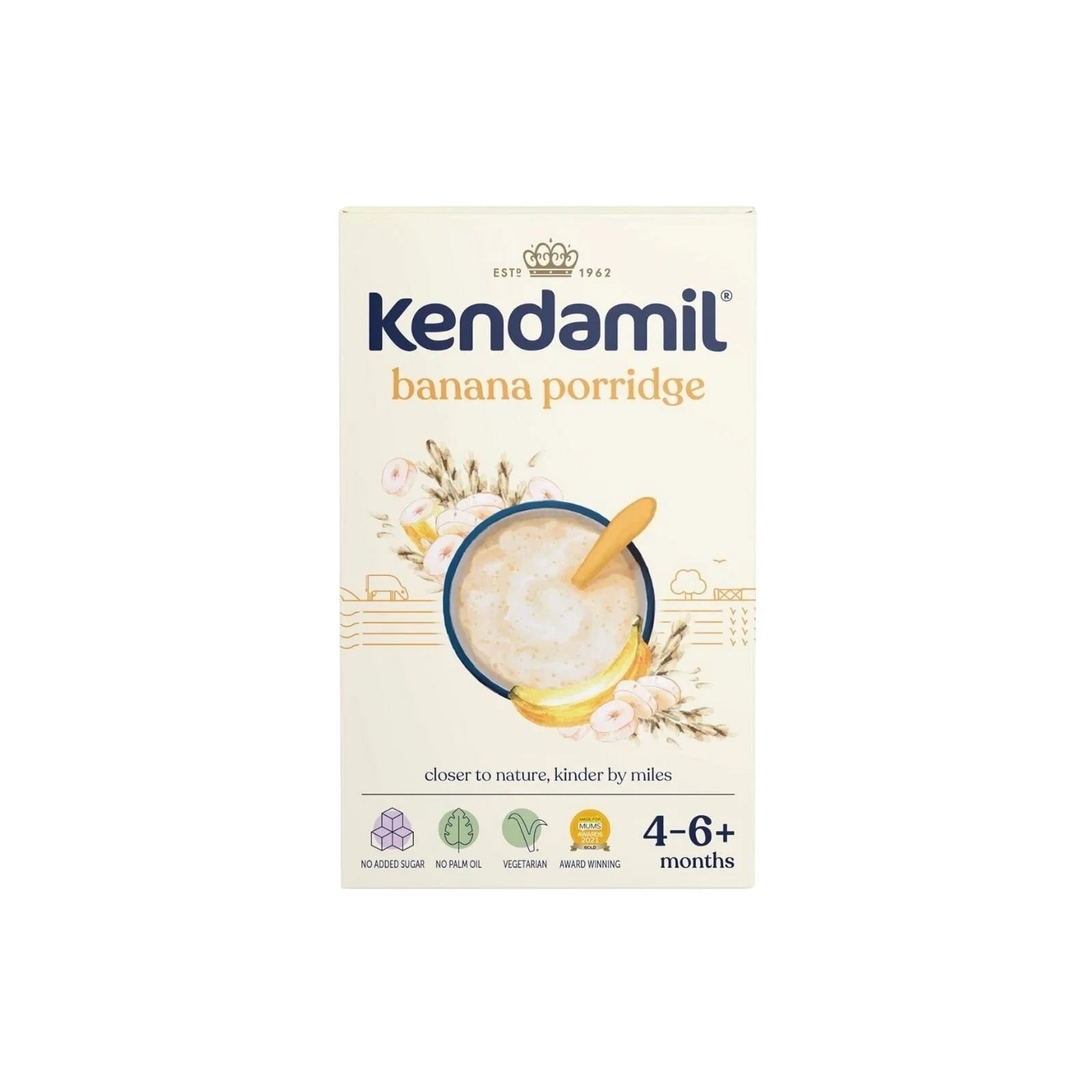 Kendamil Banana Porridge 4+ months 150g - ebebek - Black Friday