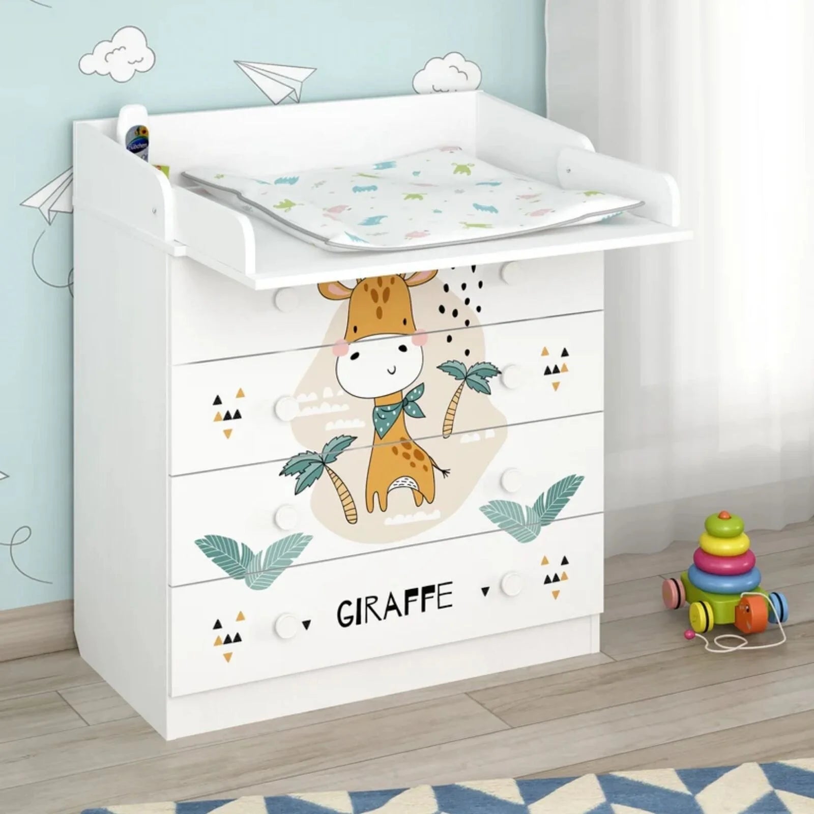 Shefa Kids 800 Changing Dresser - Giraffe - ebebek - Black Friday