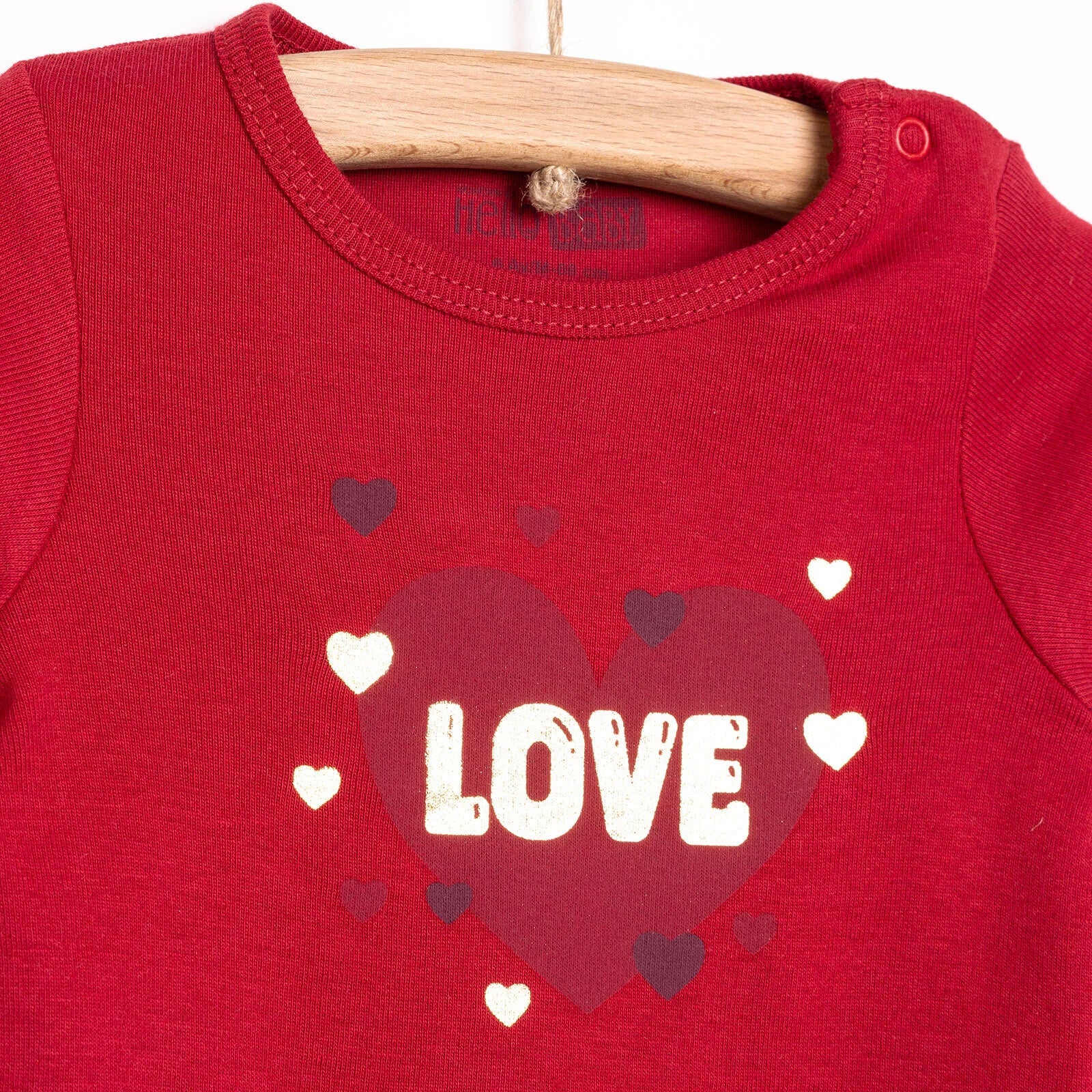 HelloBaby Baby Girl Long Sleeve Bodysuit 2pcs - Pink - ebebek - Black Friday