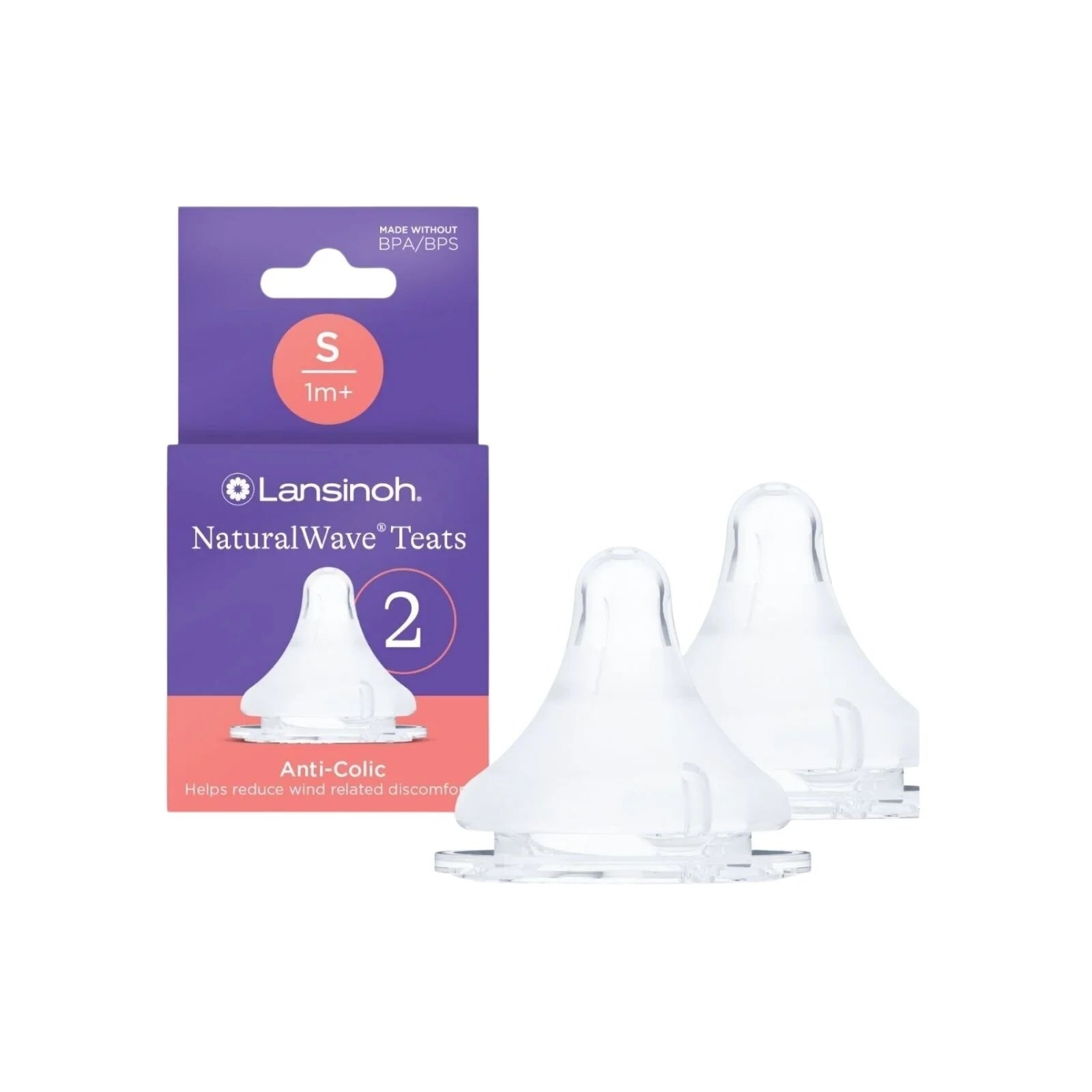 Lansinoh NaturalWave Slow Flow Teats Pack of 2 - ebebek - Black Friday