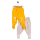HelloBaby 2 - Pack Joggers with socks - Dark Yellow - ebebek - Black Friday