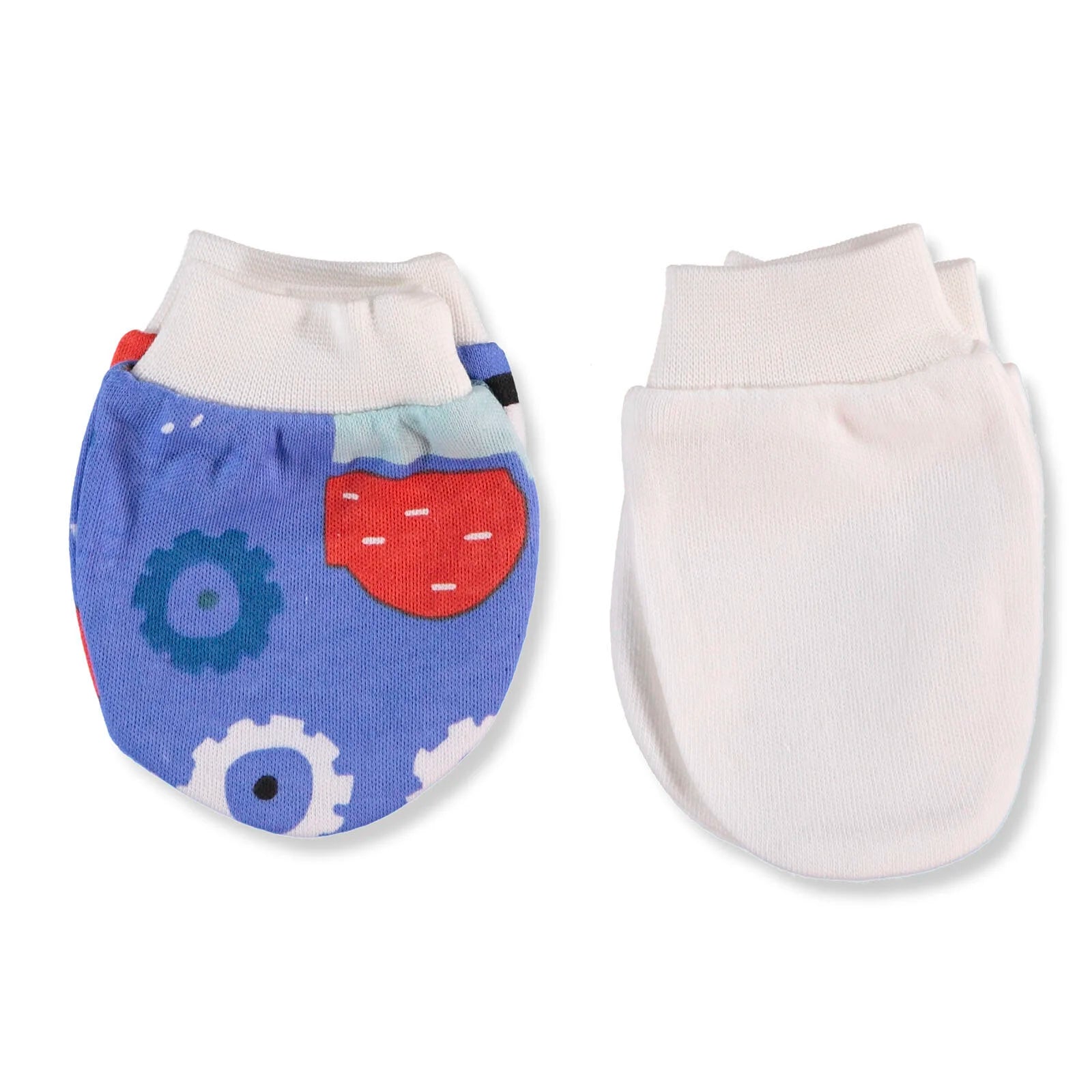 HelloBaby Newborn Basic Mitten 2 - Pack - Multicolour - ebebek - Black Friday
