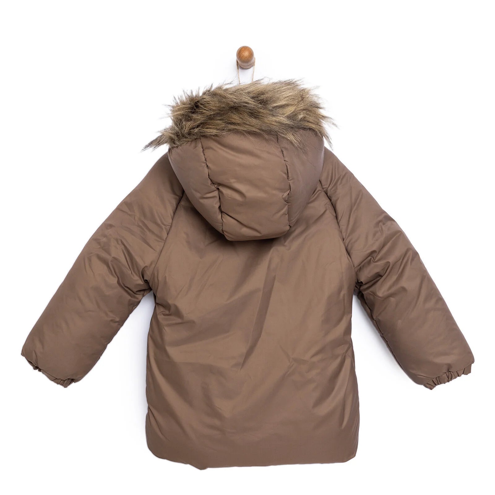 Midimod Basic Boy Hoodie Coat - Brown - ebebek - Black Friday