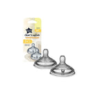 Tommee Tippee Closer to Nature Teat Medium Flow 3+ months Pack of 2 - ebebek - Black Friday