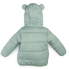 HelloBaby Basic Eared Hoodie Coat - Green - ebebek - Black Friday