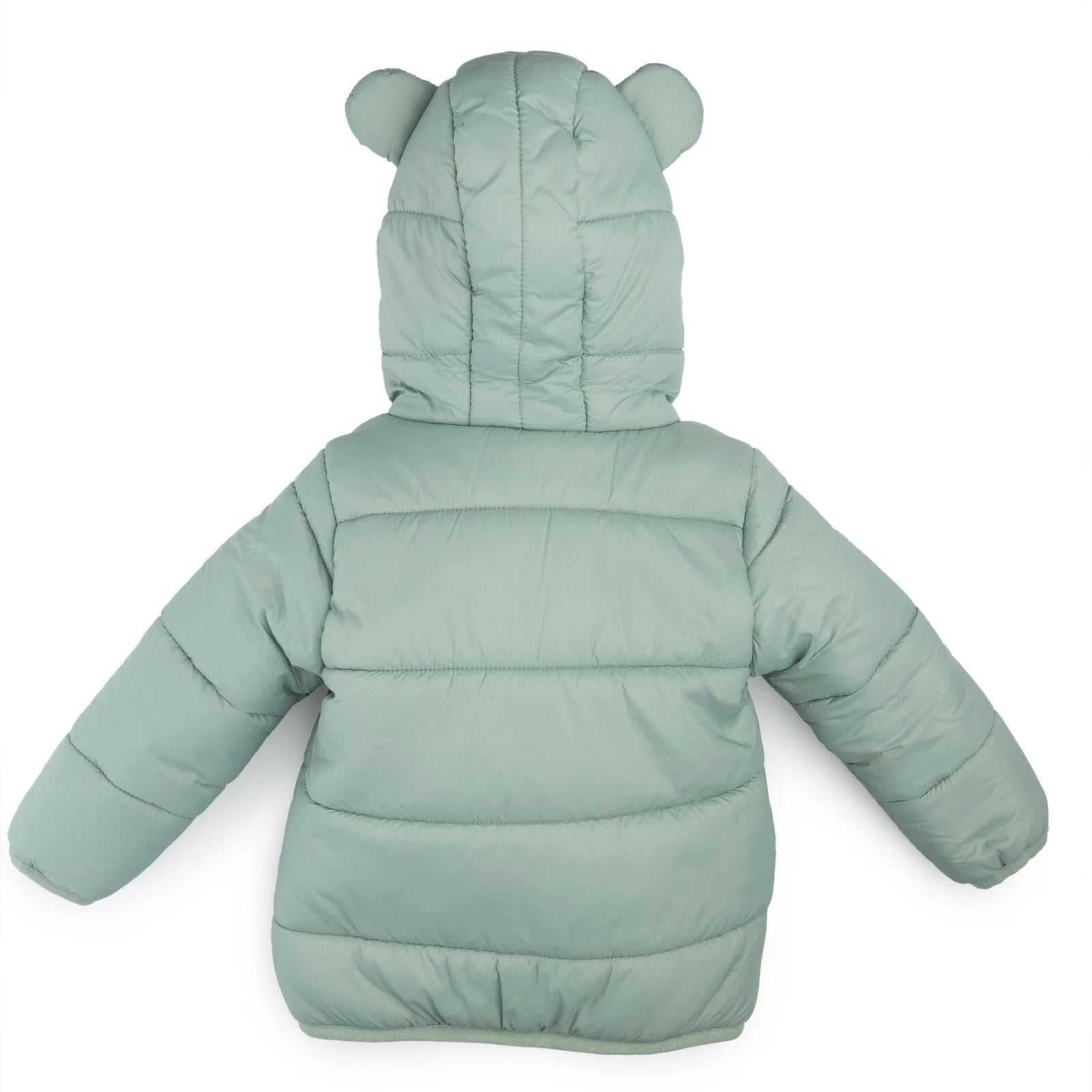 HelloBaby Basic Eared Hoodie Coat - Green - ebebek - Black Friday