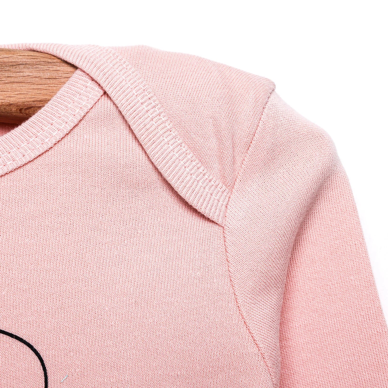 HelloBaby Long Sleeve Bodysuit - Light Pink - ebebek - Black Friday