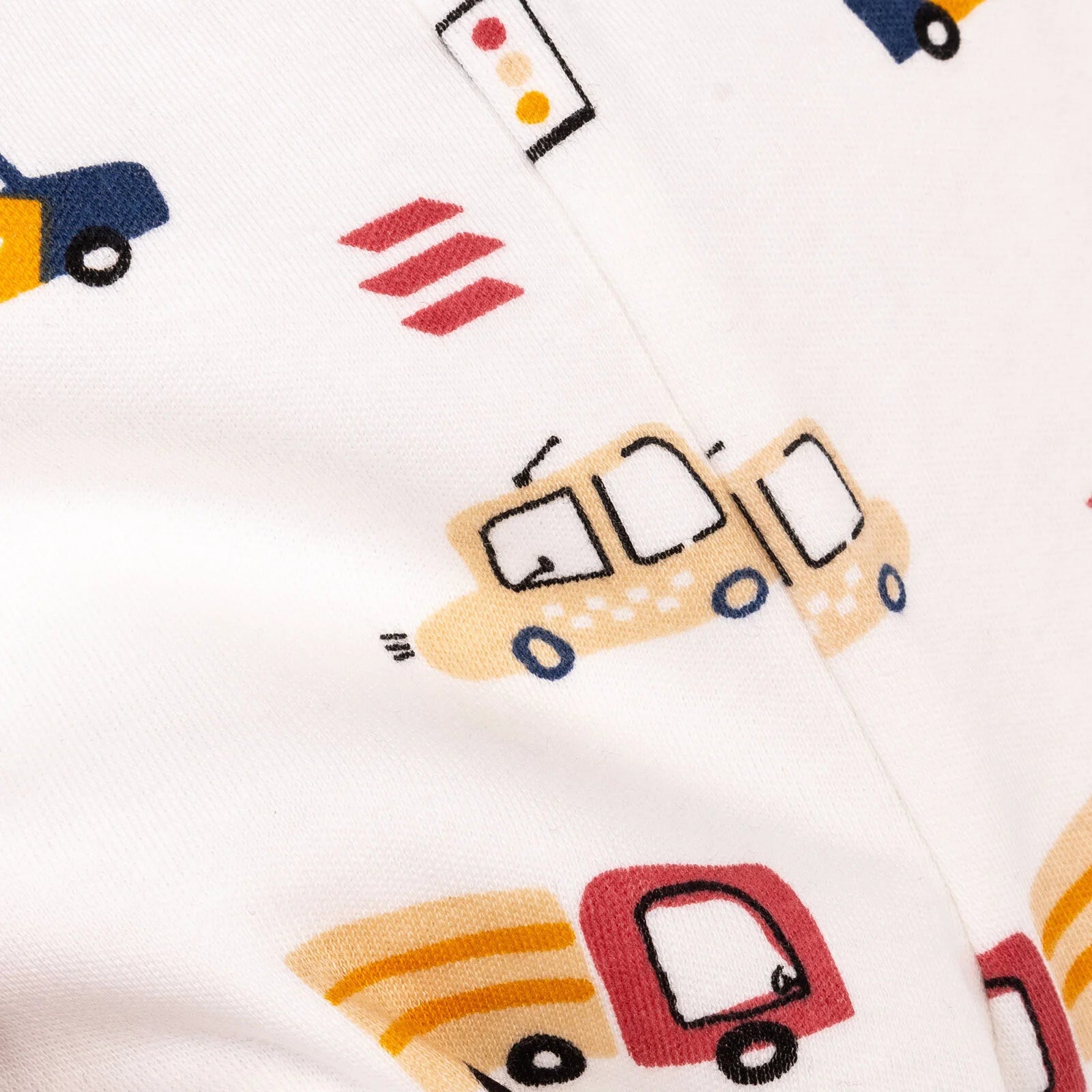 HelloBaby Boy Tshirt - Footed Bottom - Ecru - ebebek - Black Friday