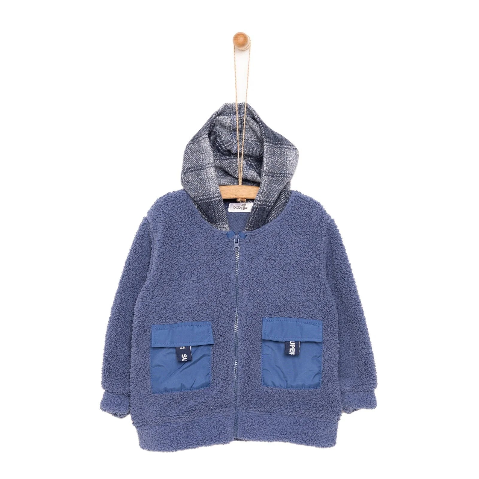 BabyZ Cool Baby Boy Jacket - Indigo - ebebek - Black Friday