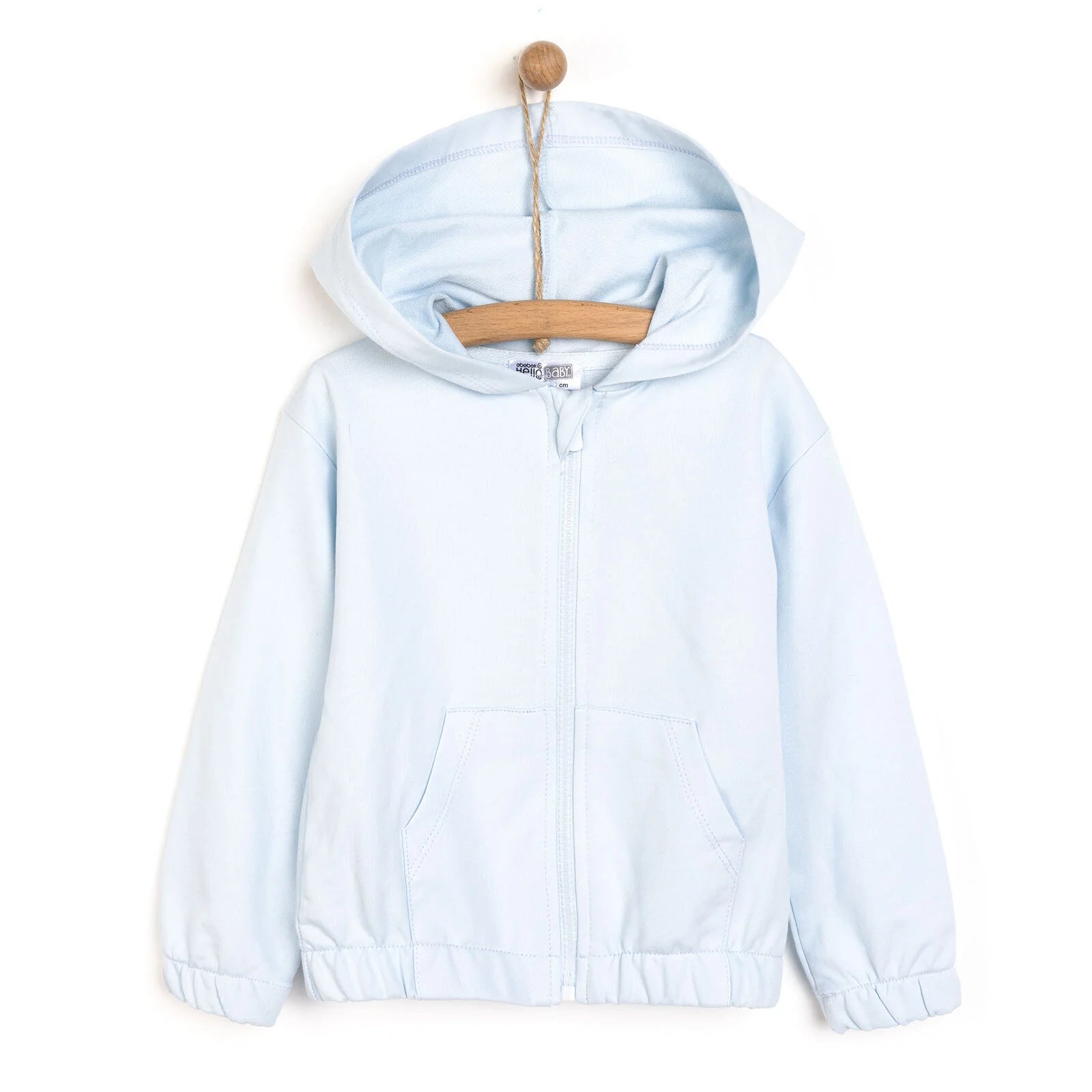HelloBaby SPACE Boy Hooded Cardigan - Light Blue - ebebek - Black Friday