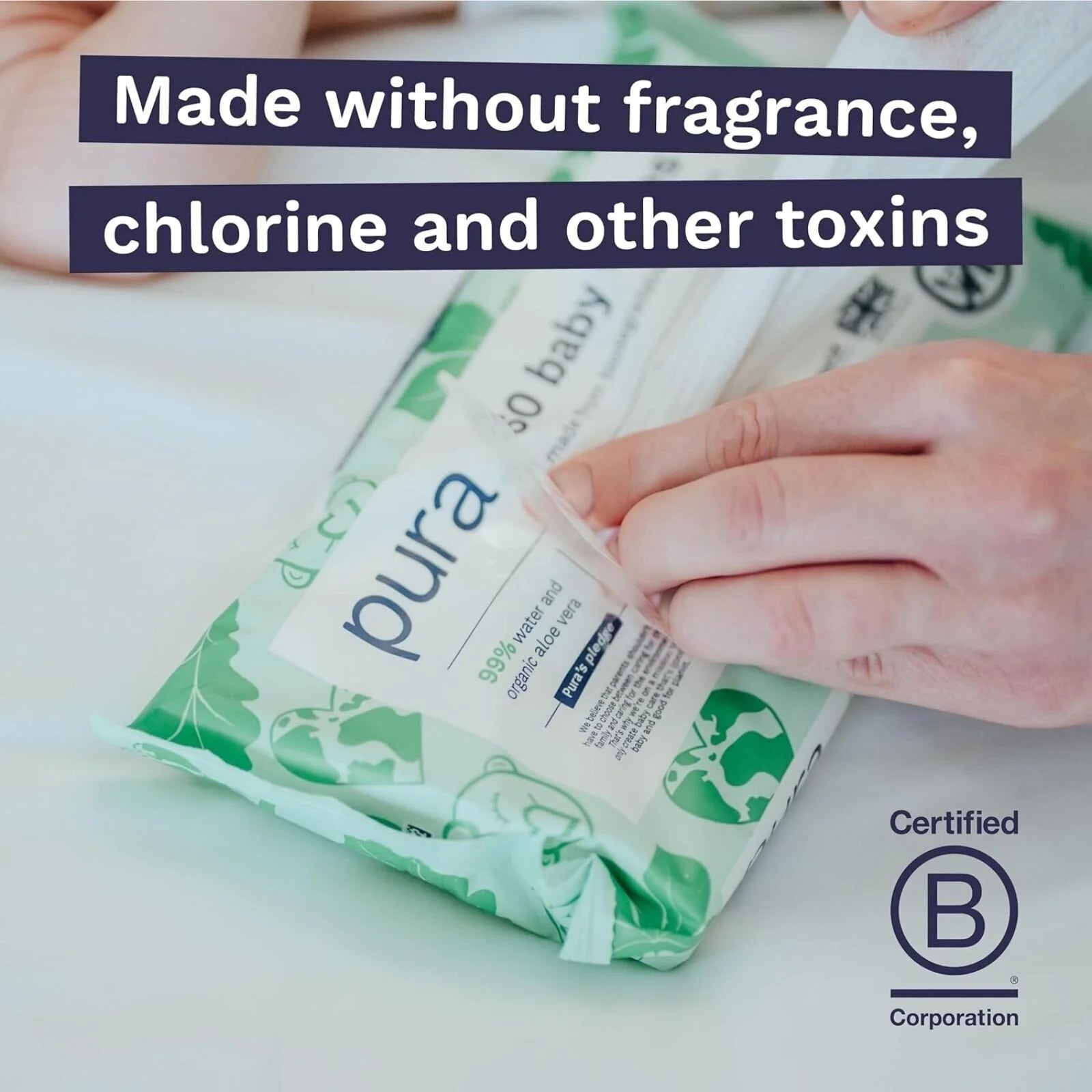 Pura Wipes Non - flushable 18x60 pcs - ebebek - Black Friday