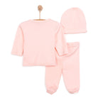 HelloBaby Newborn Organic Wrapover Top - Hat - Light Pink - ebebek - Black Friday