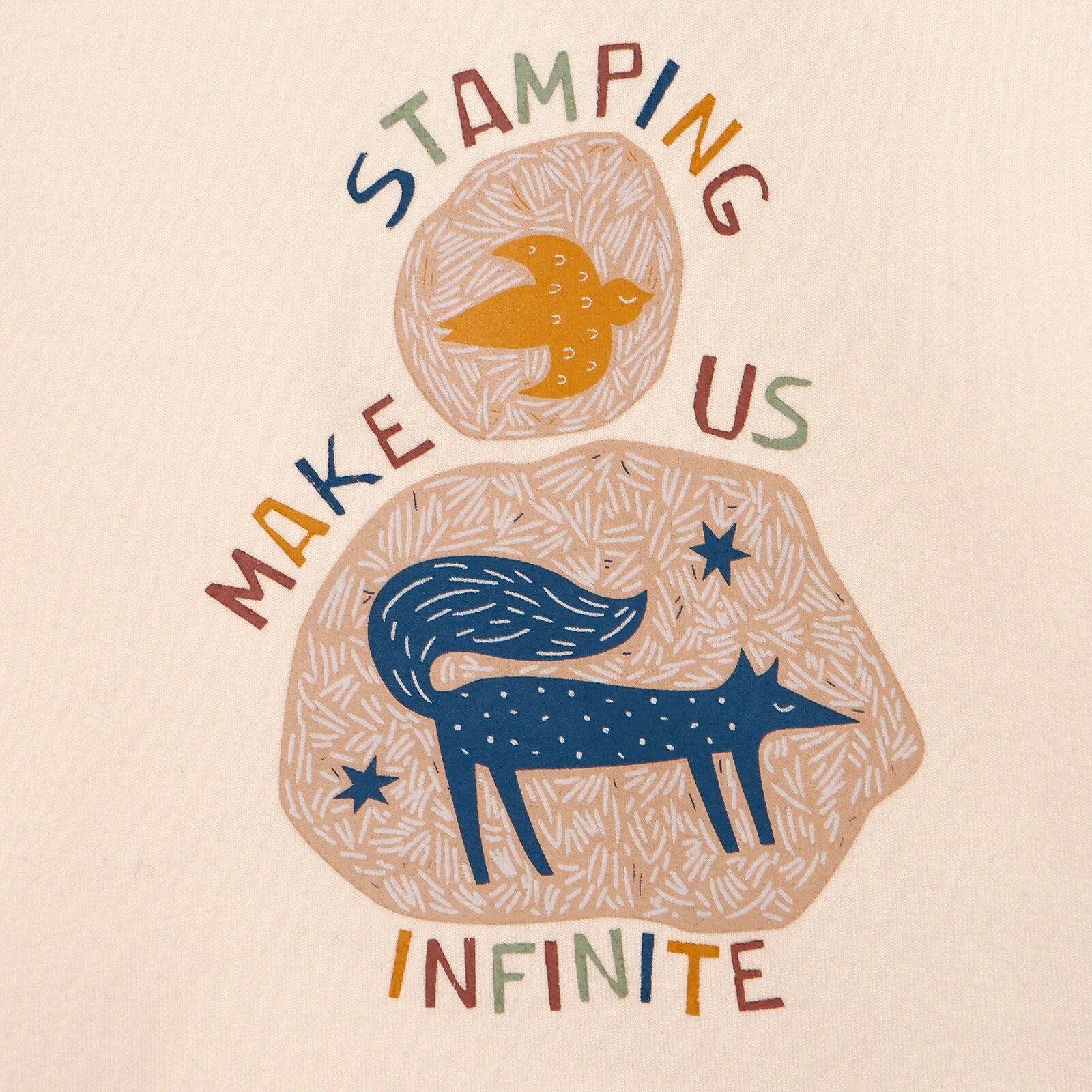 HelloBaby Basic Printed Baby Tracksuit - Ecru - ebebek - Black Friday