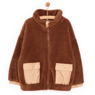 HelloBaby Forest Camp Boy Welsoft Jacket - Brown - ebebek - Black Friday